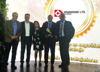 Drummond Ltd. obtuvo premio de oro por su estrategia de valor para la “Gestión Integral del Riesgo Químico”