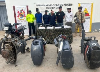Después de intensos combates, soldados del Ejército Nacional capturaron a 5 sujetos en Uribia, La Guajira