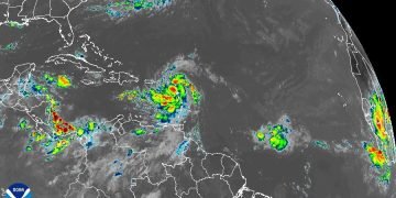 SAT de Corpoguajira reporta seguimiento a la tormenta tropical Ernesto