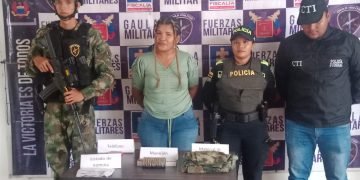 Capturada mujer en Riohacha con posesión de municiones durante operativo de seguridad conjunta