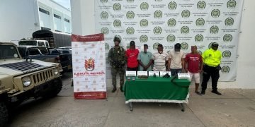 Ejército capturó en Riohacha cinco presuntos integrantes de Los Pachencas
