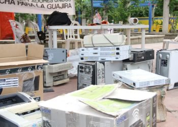 Corpoguajira lidera la X Jornada de Recolección de  Residuos Posconsumo