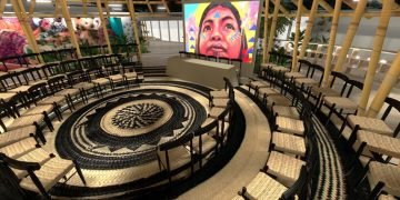 Pabellón Colombia, la casa de las delegaciones en la COP16