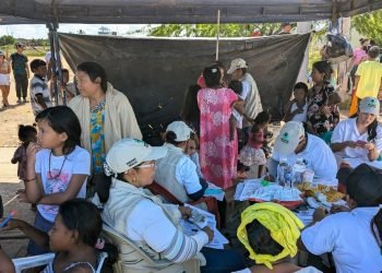 ICBF brinda ayuda a damnificados por las lluvias en La Guajira