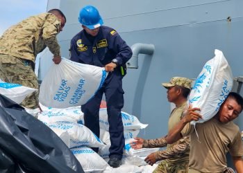 Llegaron las ayudas humanitarias a Puerto Estrella, en la Alta Guajira