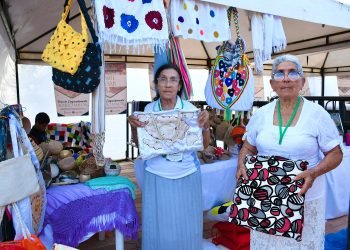 50 emprendimientos del municipio de Barrancas se reunieron en la Feria Empresarial y Encuentro Municipal del adulto mayor