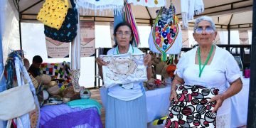 50 emprendimientos del municipio de Barrancas se reunieron en la Feria Empresarial y Encuentro Municipal del adulto mayor