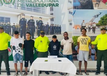 A la cárcel fueron enviados nueve integrantes de un grupo delincuencial que robaba en Valledupar