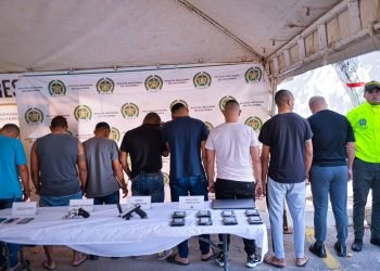 En Bosconia, Cesar, Ejército Nacional capturó a 10 personas que presuntamente pertenecerían al Clan del Golfo