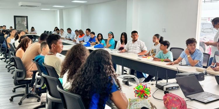 Niñas, niños y adolescentes de La Guajira son escuchados en 1ra sesión de la Mesa de Participación Departamental Riohacha