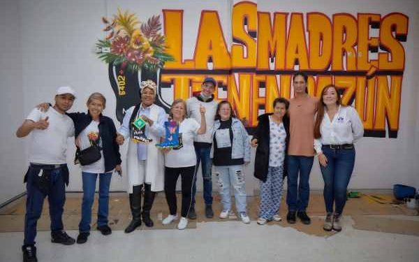 Con el mural ‘Las madres tienen razón’ se exalta labor de las Madres de Soacha