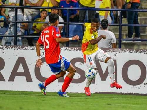 ¡Debut y victoria! Así ganó Colombia ante Chile en el Suramericano Sub-17