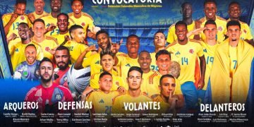 Convocatoria de la Selección Colombia de Mayores para las fechas 13 y 14