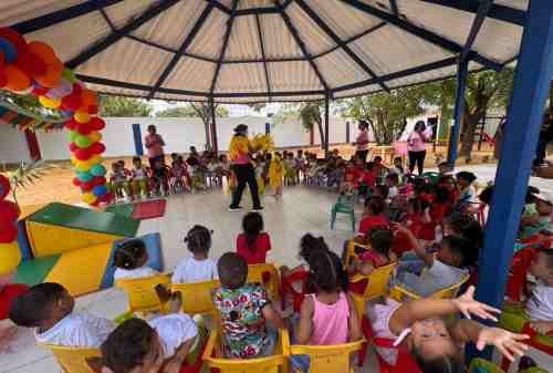 Hogar Infantil “Carrusel de Colores” retoma sus actividades en Riohacha