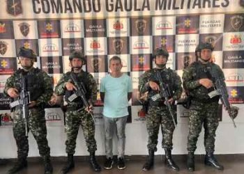 Capturado alias Patamala, integrante del ELN, condenado por desplazamiento forzado en el Cesar