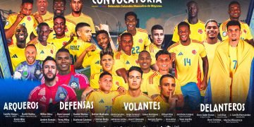Convocatoria de la Selección Colombia de Mayores: clasificatorias a la Copa Mundial de la FIFA 2026, fechas 15 y 16