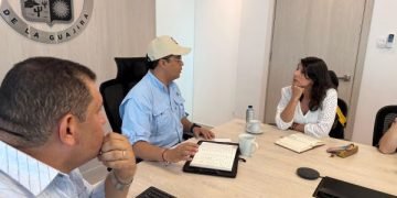 Ad portas de comenzar la construcción de la Marina de Riohacha, gobernador y directora de la ANLA revisan aspectos técnicos de la obra