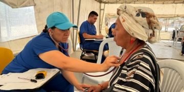 Fuerza Aeroespacial Colombiana lideró una Actividad de Atención Médica y Humanitaria en Maicao