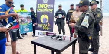 Gaula realiza jornada de prevención contra la extorsión en La Guajira
