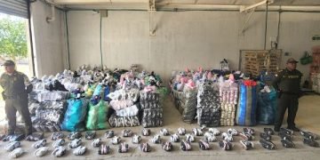 Policía incauta mercancía de contrabando por valor de $950 millones