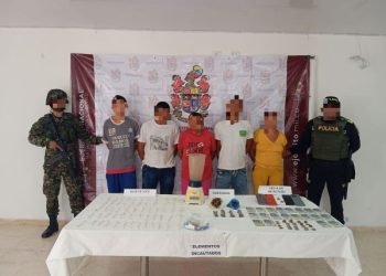 Ejército Nacional y Policía capturan a cinco personas por tráfico de estupefacientes en Cesar