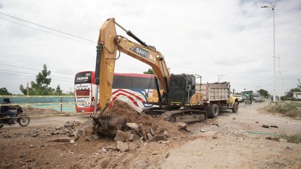 Gobernación adelanta obra de mejoramiento urbanístico en Riohacha