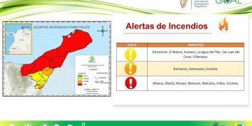 Advertencia del SAT de Corpoguajira por ocurrencia de incendios forestales en La Guajira