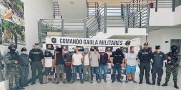 Capturados 9 presuntos integrantes del Clan del Golfo en una operación en simultanea de la Fuerza Publica en el Cesar