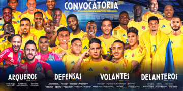 Convocatoria de la Selección Colombia de Mayores: clasificatorias a la Copa Mundial de la FIFA 2026, fechas 17 y 18