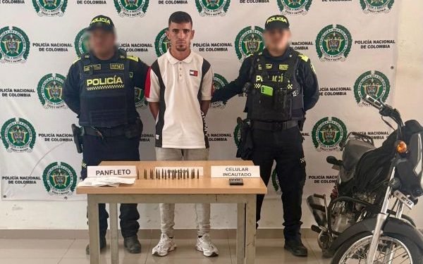 Capturan a hombre vinculado a varios atentados en Riohacha