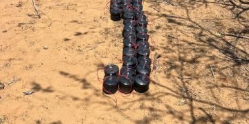 Ejército Nacional frustra plan criminal del GAO ELN con hallazgo de 235 minas antipersona en La Guajira