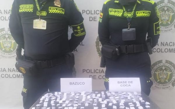 Incautan 237 dosis de estupefacientes que pretendían comercializar en playas de Riohacha