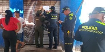 En controles de la Policía, fueron cerrados más de 20 locales en el mercado nuevo de Riohacha