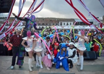 La niñez tunjana se tomó la Plaza de Bolívar con Divertunja 2025
