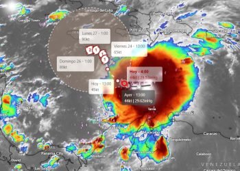 EL SISTEMA DE ALERTAS TEMPRANAS DE CORPOGUAJIRA ENTREGA UN INFORME METEOROLOGICO SOBRE LA TORMENTA TROPICAL *MELISSA*