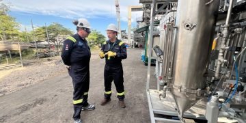Ecopetrol finalizó con éxito prueba piloto en la Refinería de Cartagena para convertir CO2 en bicarbonato industrial