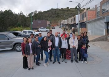 Listo el nuevo tramo vial en Balcones de Don Espíritu de Tunja