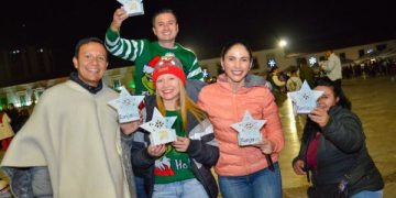 Tunja encendió la navidad luz, tradición e integración familiar