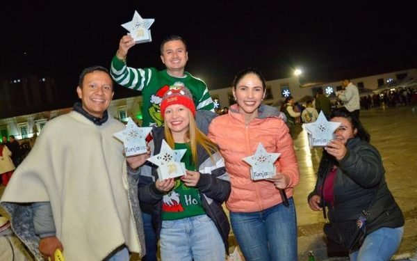 Tunja encendió la navidad luz, tradición e integración familiar