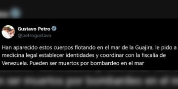 Presidente Petro solicitó a Medicina Legal identificar cuerpos hallados en mar de La Guajira