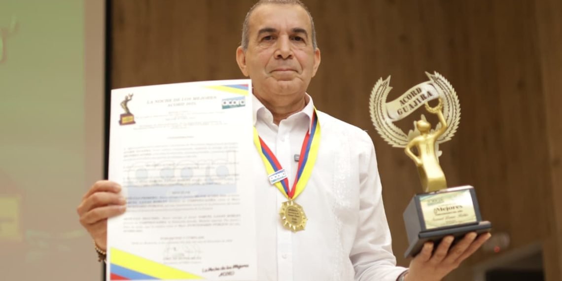 ACORD exalta al director de Corpoguajira como el  Funcionario Público del año 2025