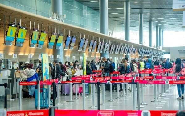Estados Unidos, México y Ecuador son los países que más han visitado Colombia en 2025