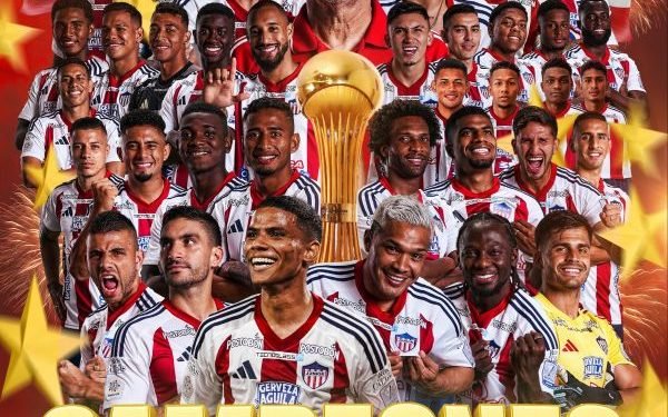 Junior campeón de la Liga BetPlay