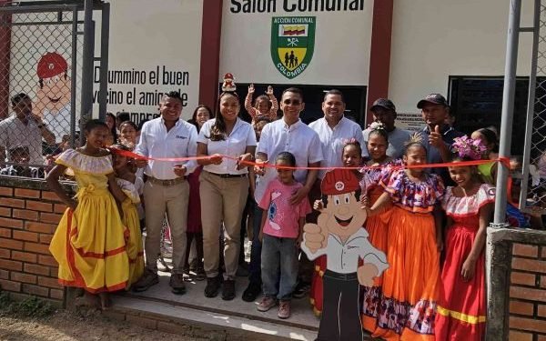 Inversión social que transforma comunidades: Drummond Ltd. inaugura salón comunal en Arenas Blancas, Cesar