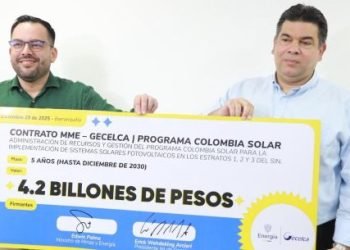 MinEnergía y Gecelca firman convenio interadministrativo para impulsar el Programa Colombia Solar por $4,2 billones