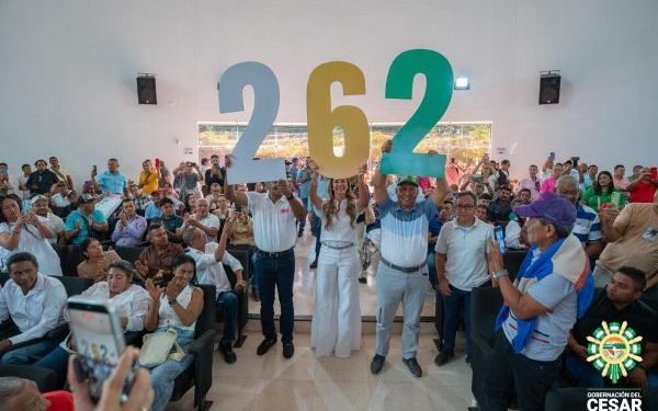 262 nuevas obras con Juntas de Acción Comunal inició la gobernadora Elvia Milena Sanjuan