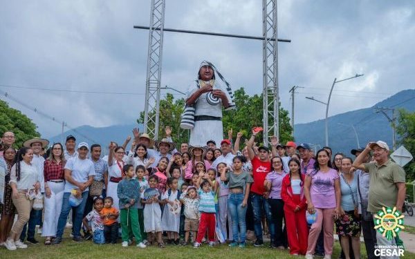 Gobernadora Elvia Milena Sanjuan trae al Cesar $100.000 millones del OCAD Paz
