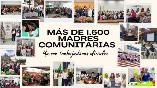 Más de 1.600 madres comunitarias ya son trabajadoras oficiales de planta del ICBF