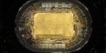 Inició la siembra del nuevo césped en el Estadio Metropolitano de Barranquilla