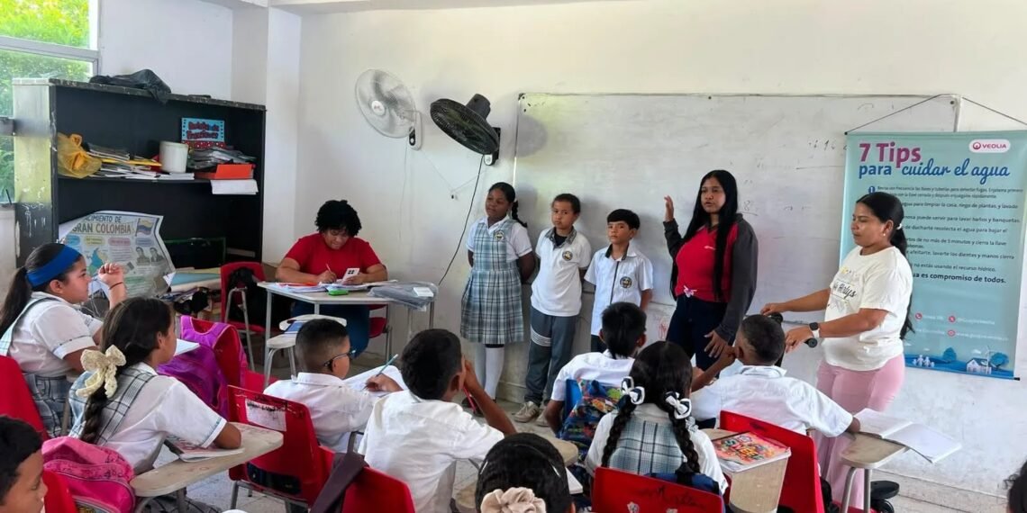 Veolia fortalece la conciencia ambiental con su estrategia ‘Guardianes del Agua’ en el Sur de La Guajira